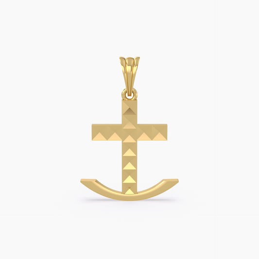 Gold Cross Pendant