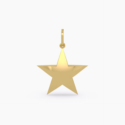 Gold Star Pendant
