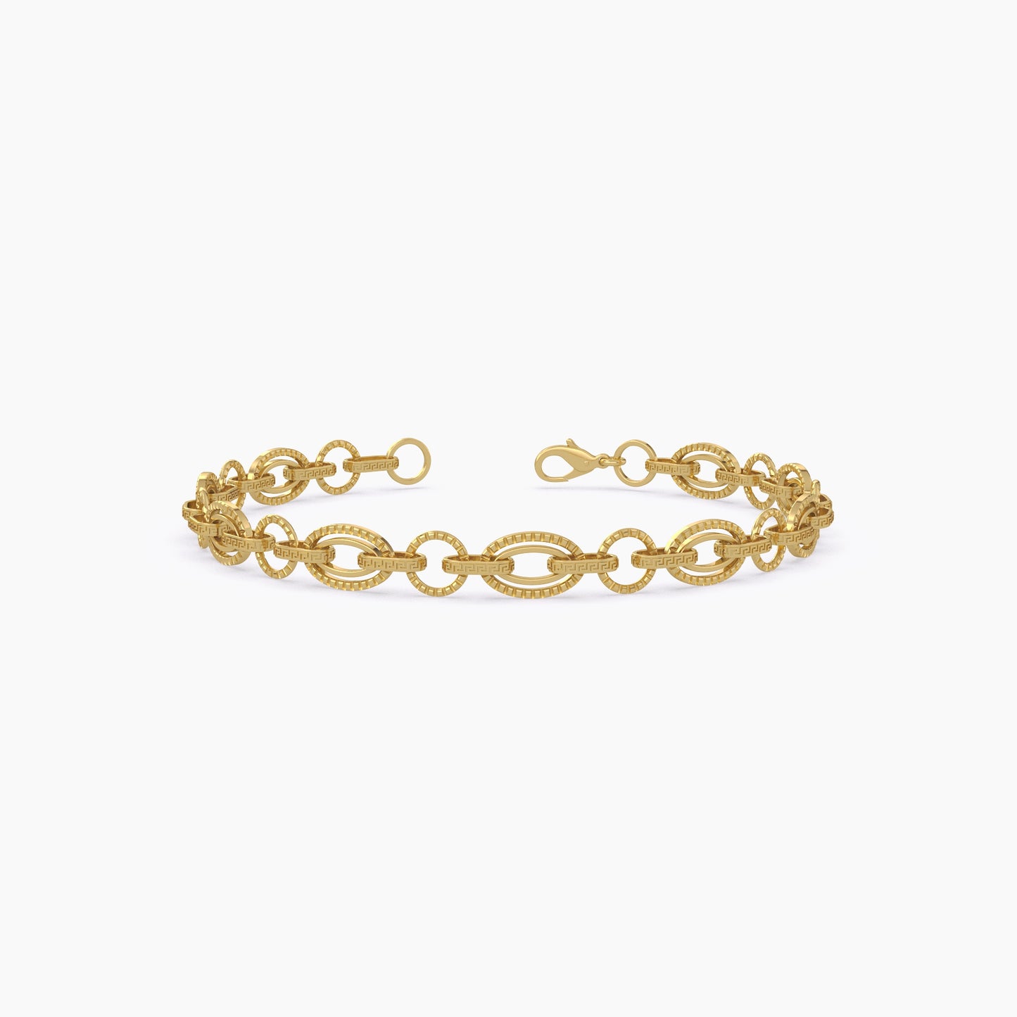 Gold chainlink bracelet