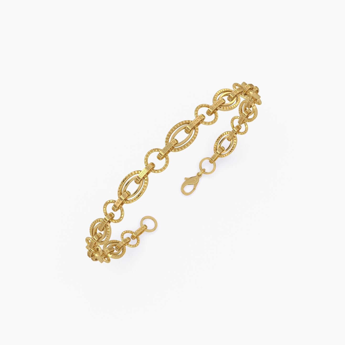 Gold chainlink bracelet