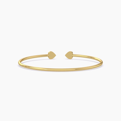 Heart Shaped Bangle