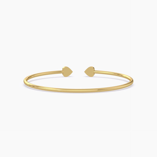 Heart Shaped Bangle