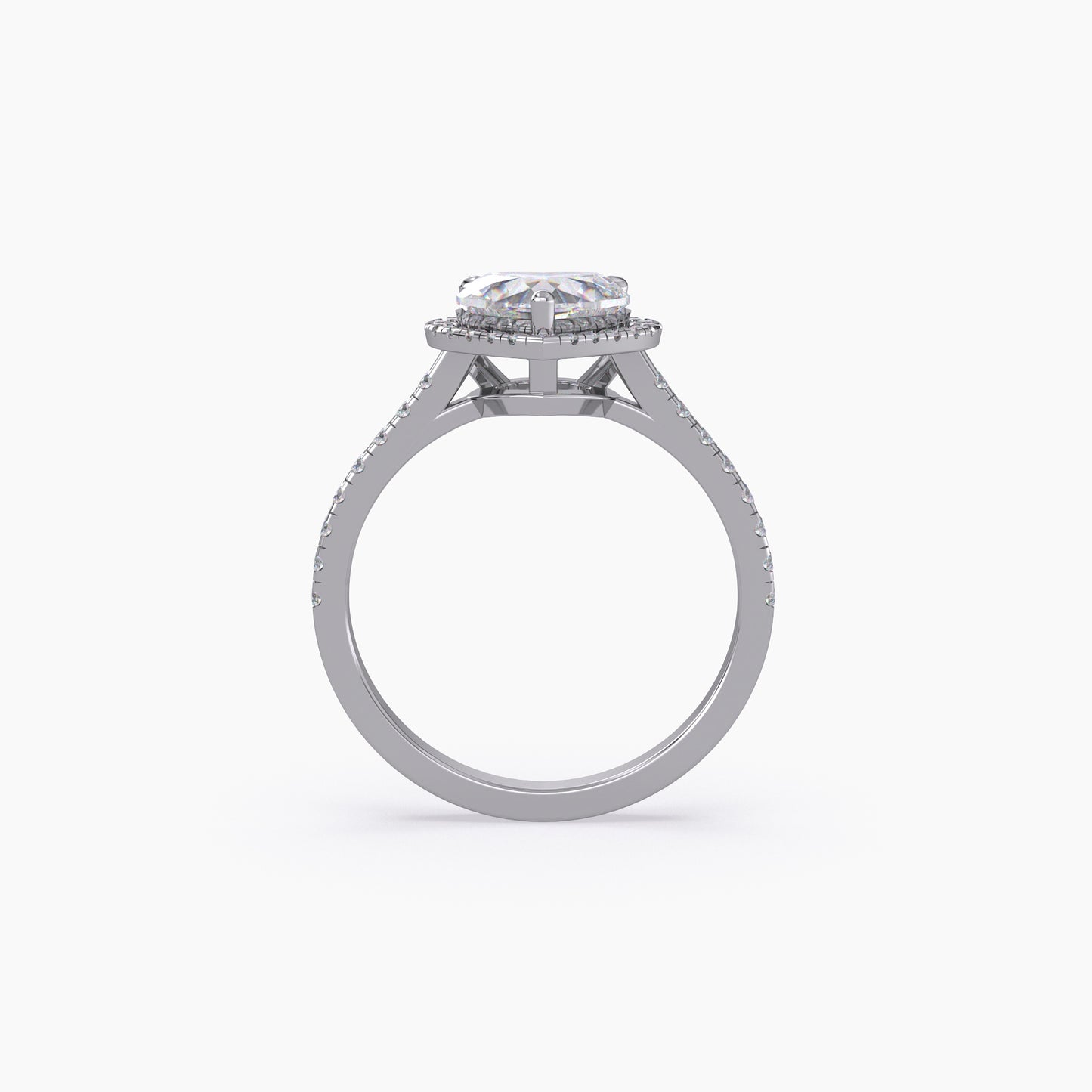 Lab Grown Diamond Heart Shape Ring