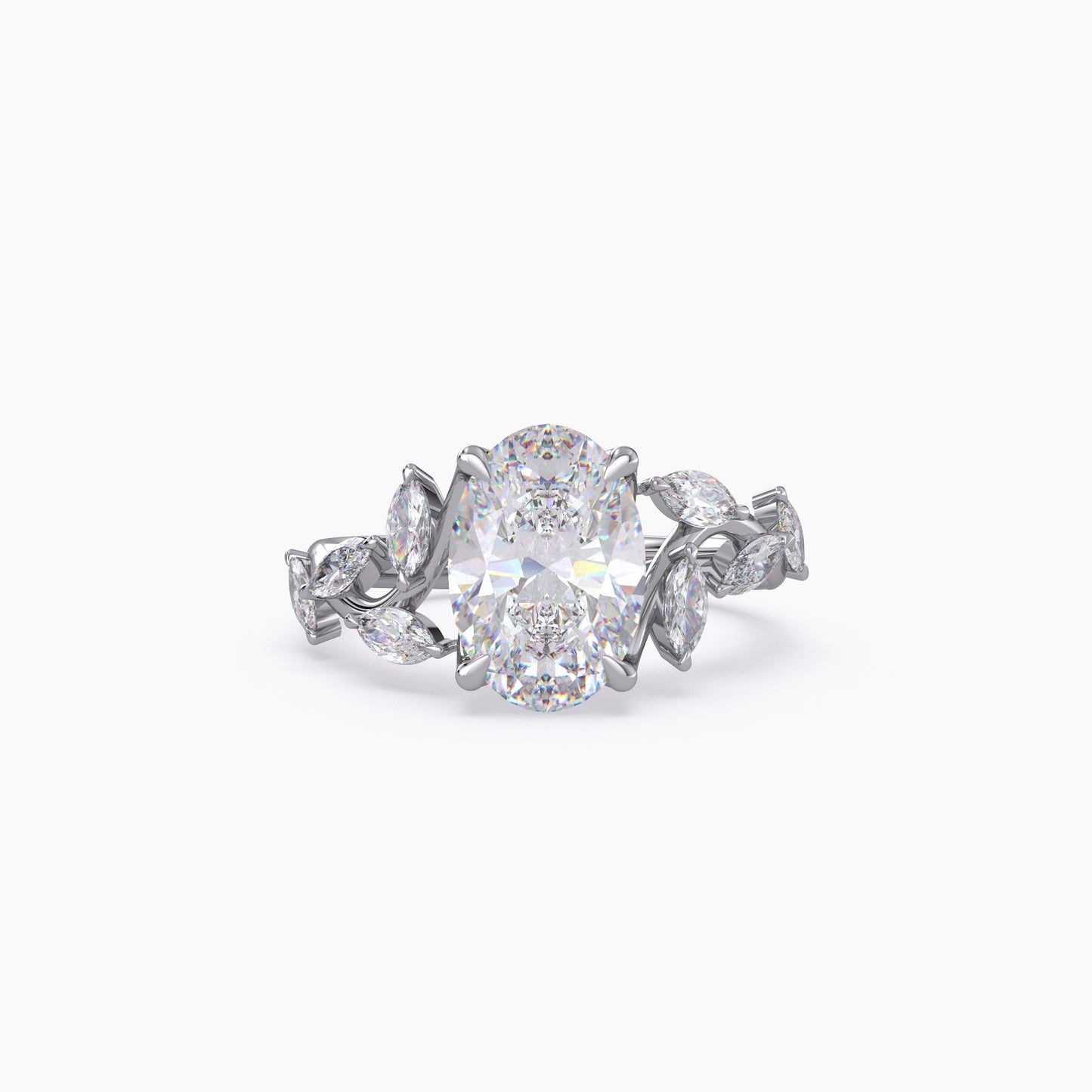 Lab Grown Diamond Oval Shape Ring