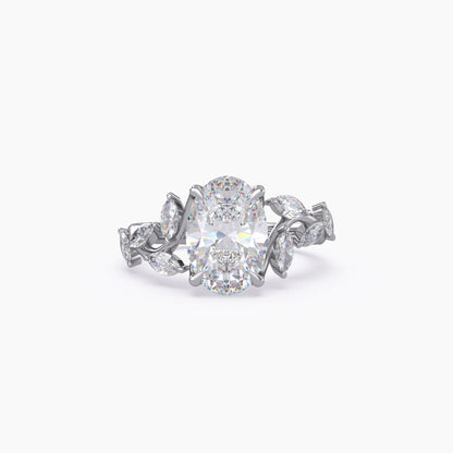 Lab Grown Diamond Oval Shape Ring
