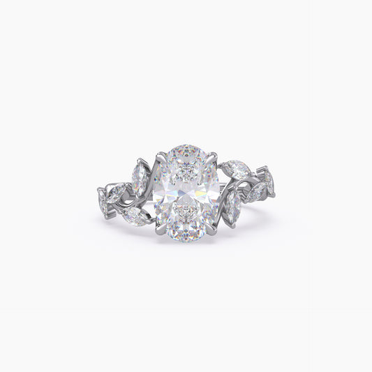 Lab Grown Diamond Oval Shape Ring
