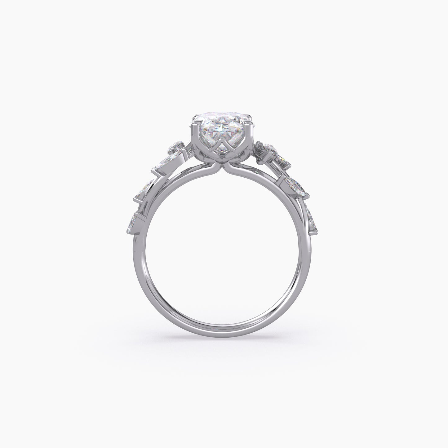 Lab Grown Diamond Oval Shape Ring