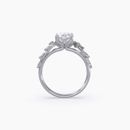Lab Grown Diamond Oval Shape Ring