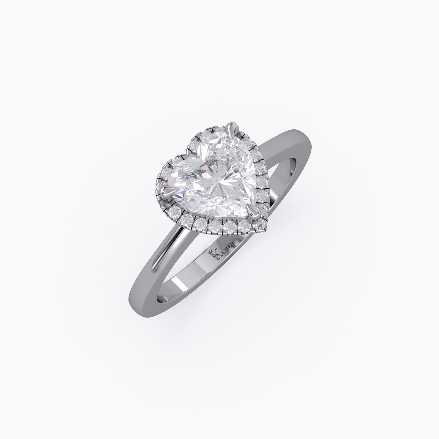 Lab Grown Diamond Heart Shape Ring