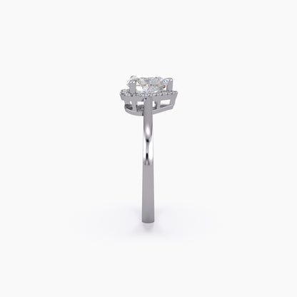 Lab Grown Diamond Heart Shape Ring