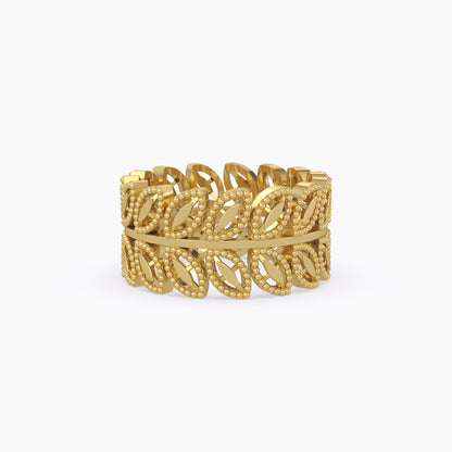 Leaf Design Ring