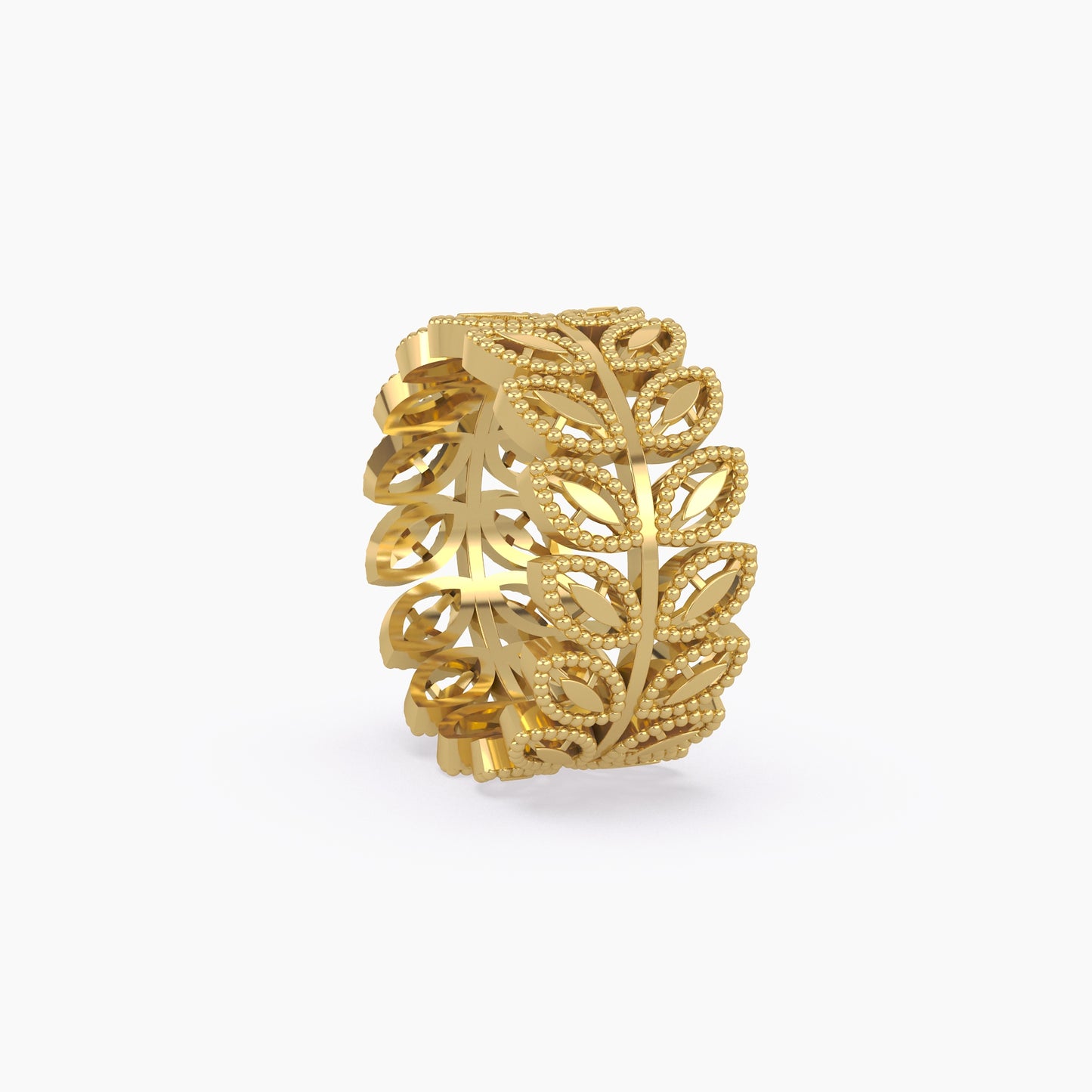 Leaf Design Ring