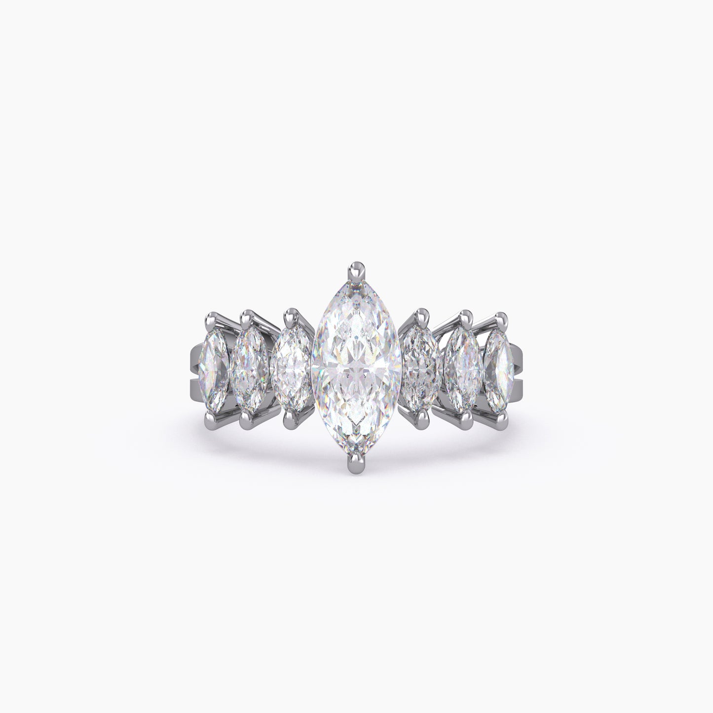 Marquise Shape Lab Grown Diamond Ring
