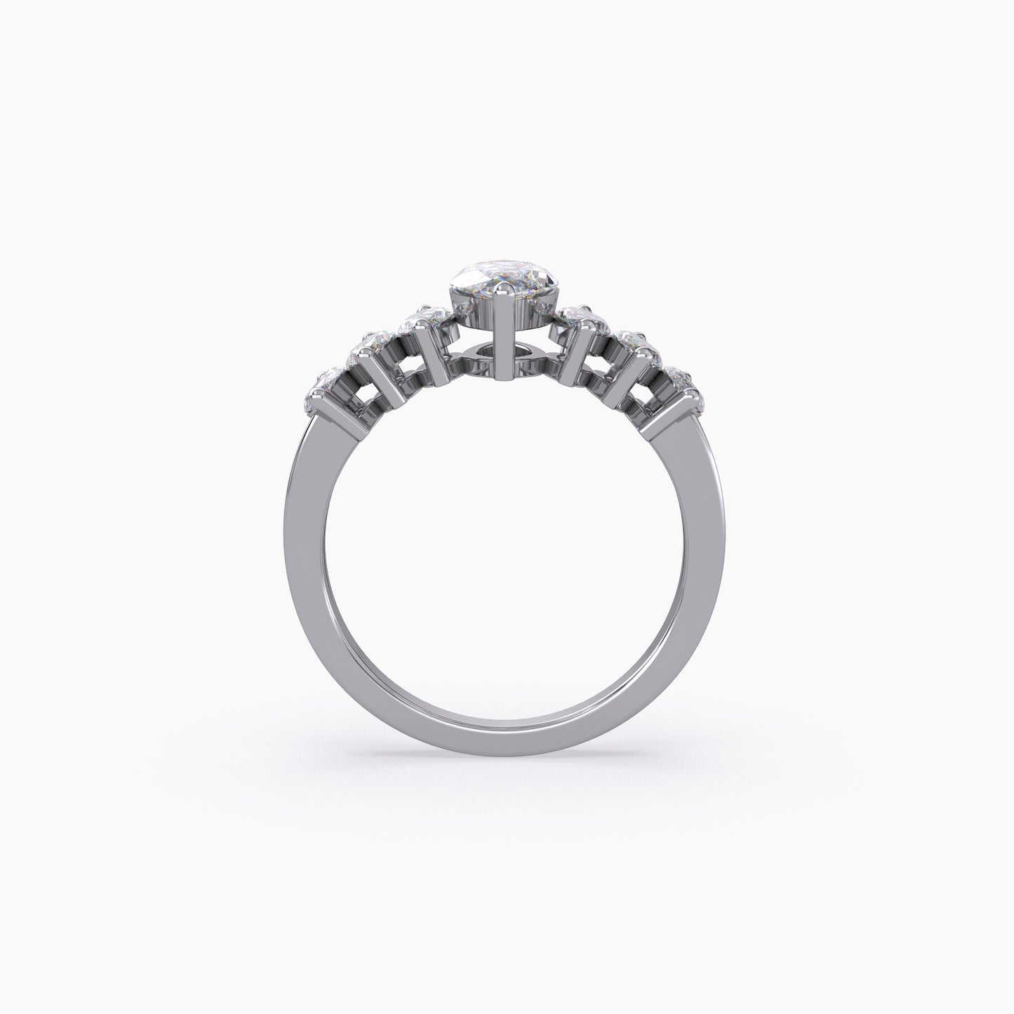 Marquise Shape Lab Grown Diamond Ring