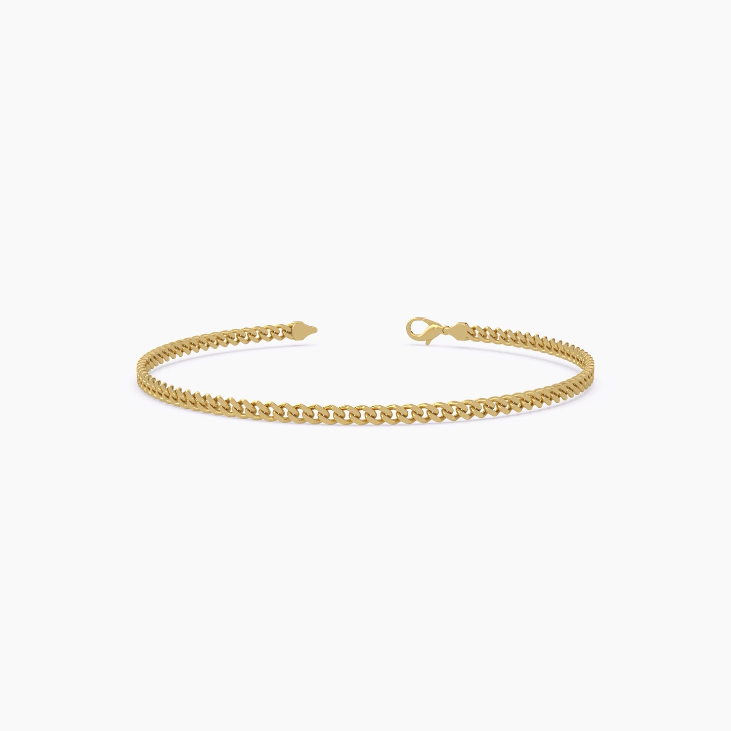 Miami Cuban Chain Bracelet in 18k Gold