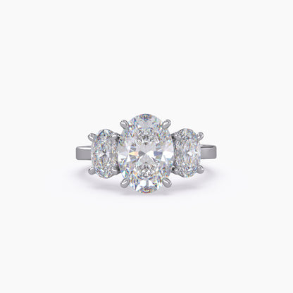 Oval Lab Grown Diamond Ring
