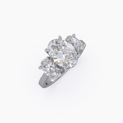 Oval Lab Grown Diamond Ring