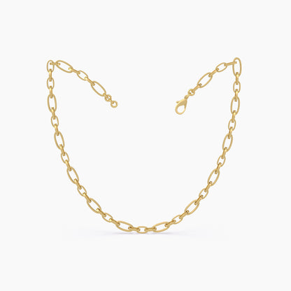 Paperclip Chain Necklace