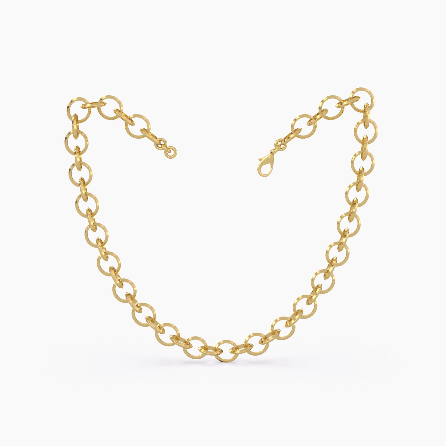 Round Gold Chain