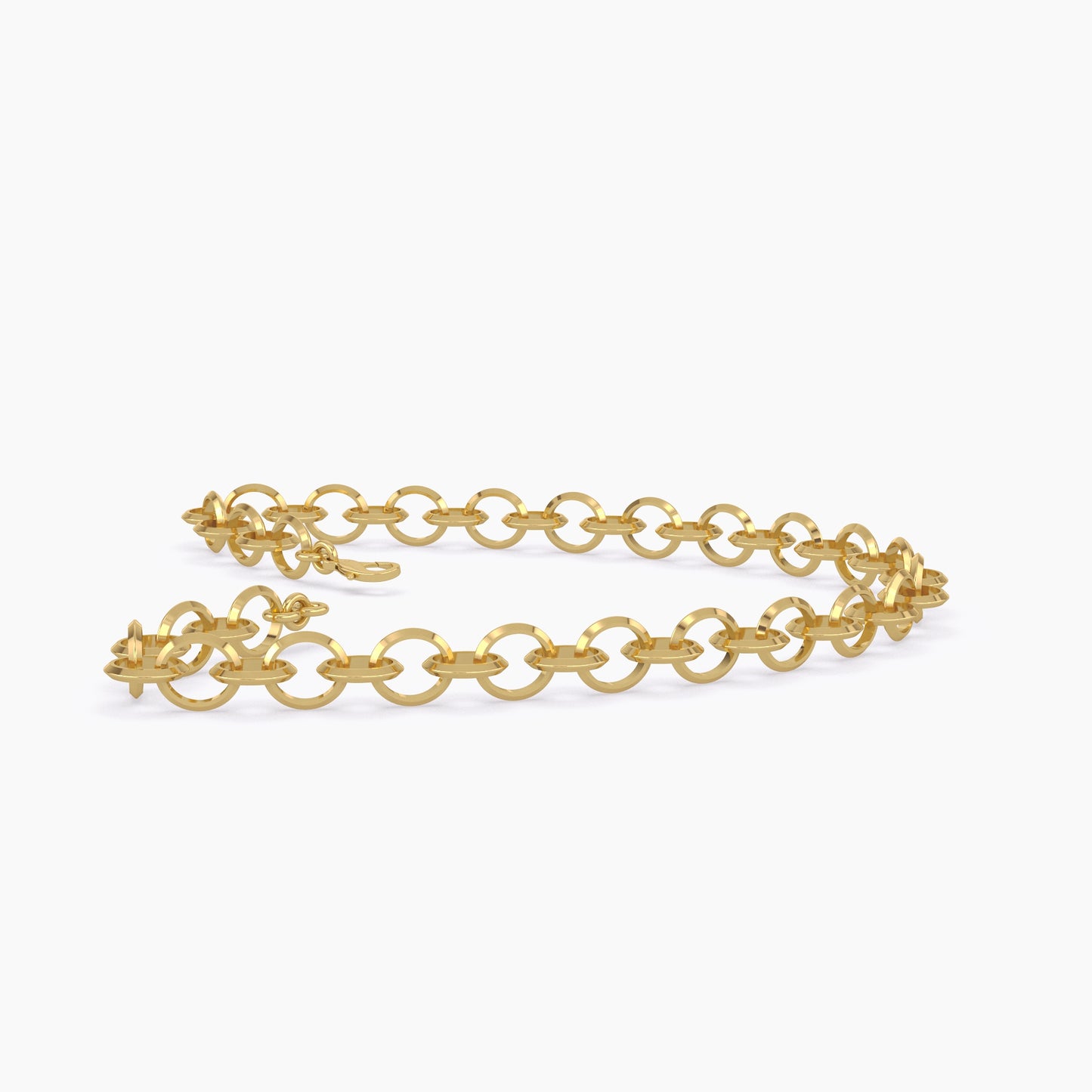 Round Gold Chain