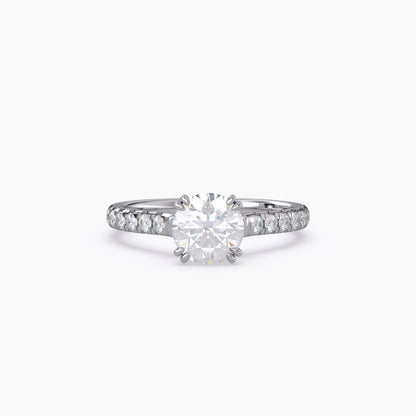 Round Lab Grown Diamond Ring
