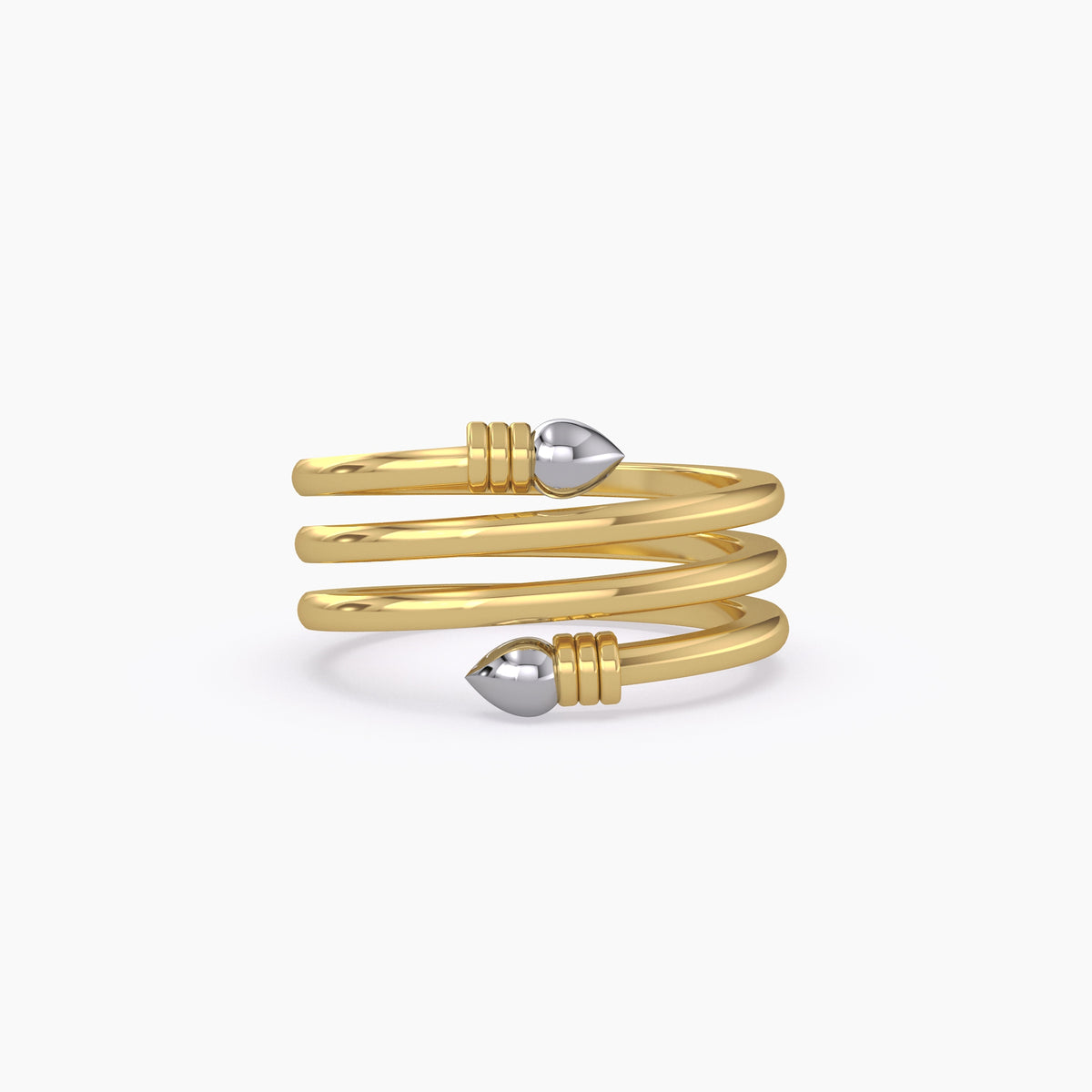 Long Spring Ring Spring Ring – Kuber gold