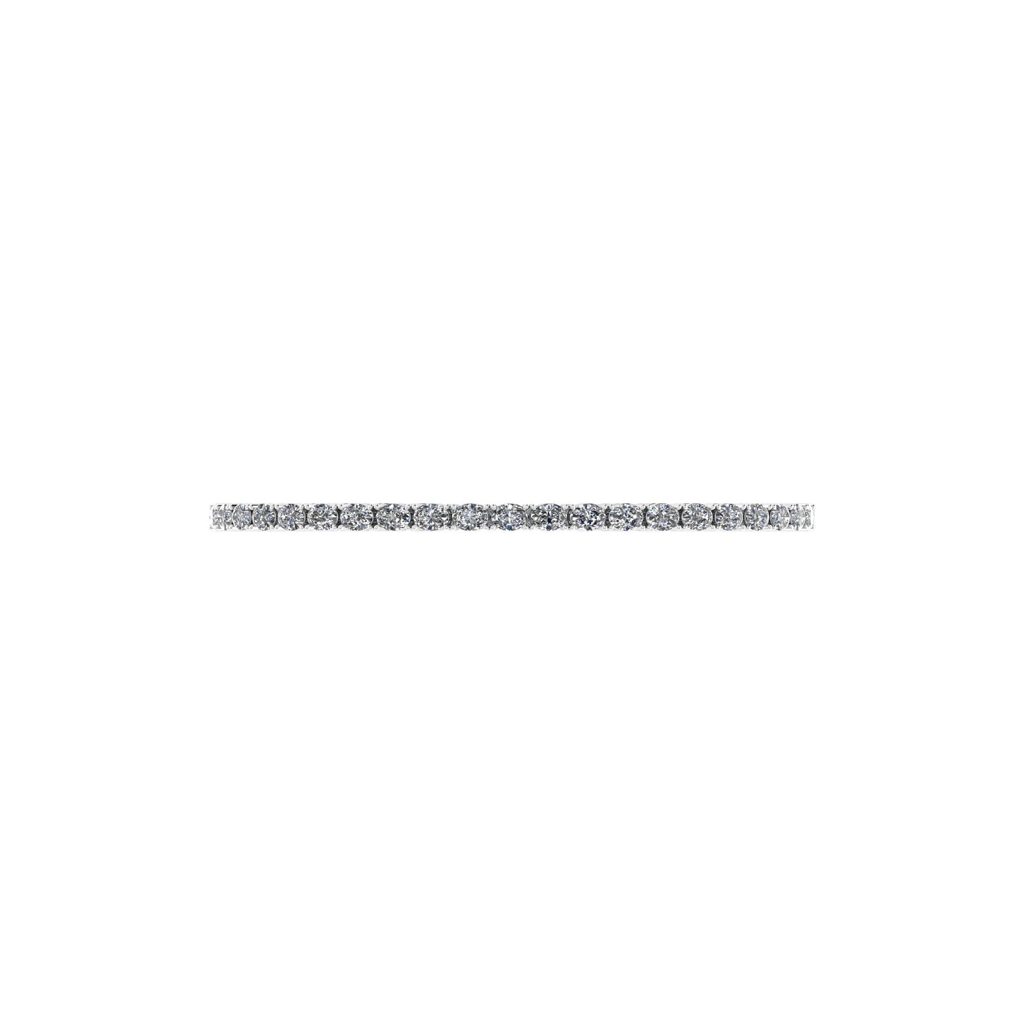 Lab Grown Diamond Oval Shape Tennis Bracelet