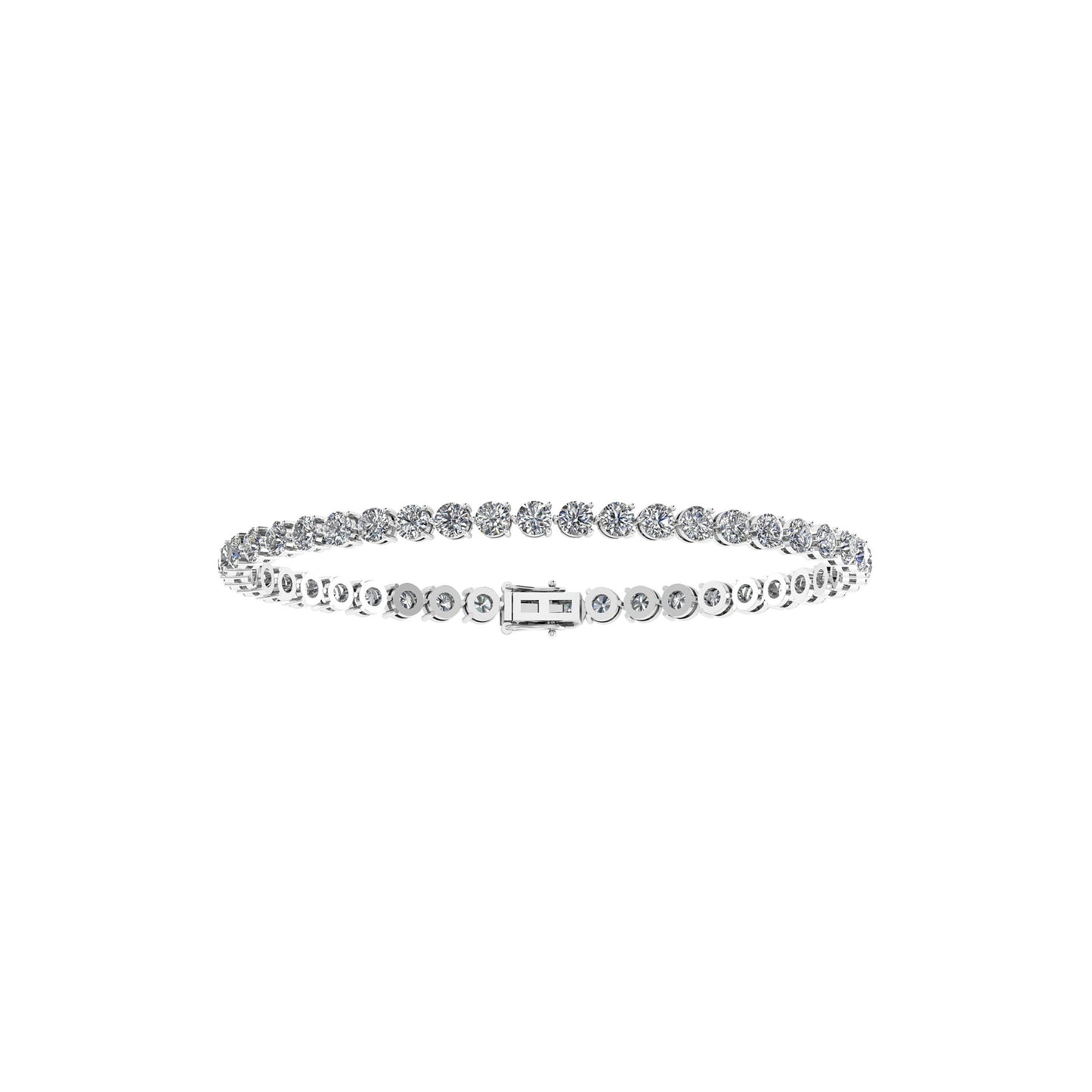 Lab Grown Diamond Tennis Bracelet