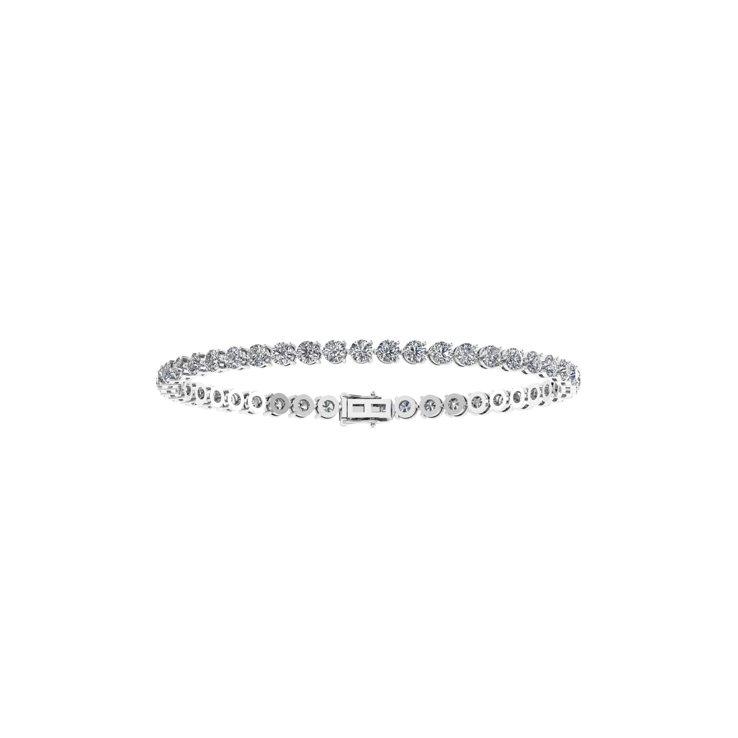Lab Grown Diamond Tennis Bracelet