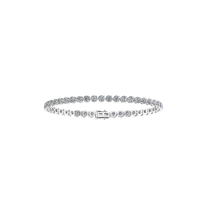 Lab Grown Diamond Tennis Bracelet