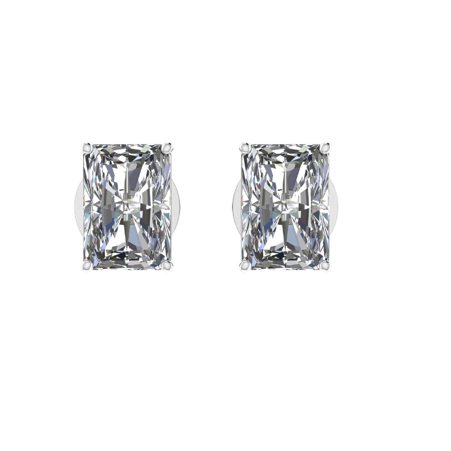 Lab Grown Diamond solitaire Earring