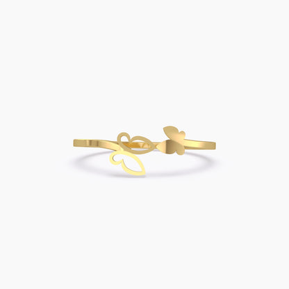 Yellow Gold Knot ring