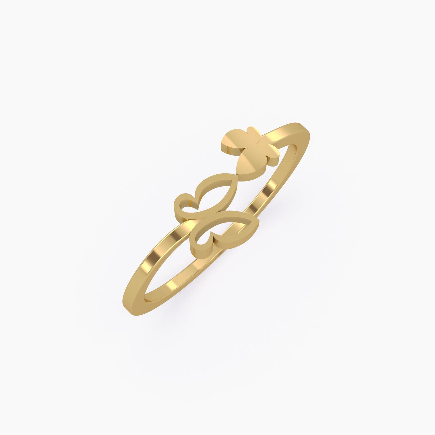 Yellow Gold Knot ring