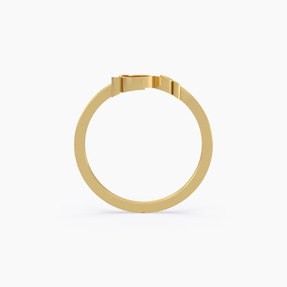 Yellow Gold Knot ring