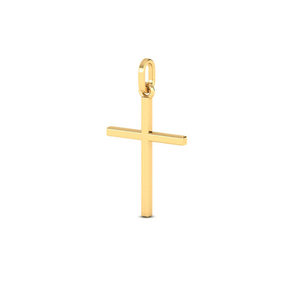 Yellow Gold Cross Pendant