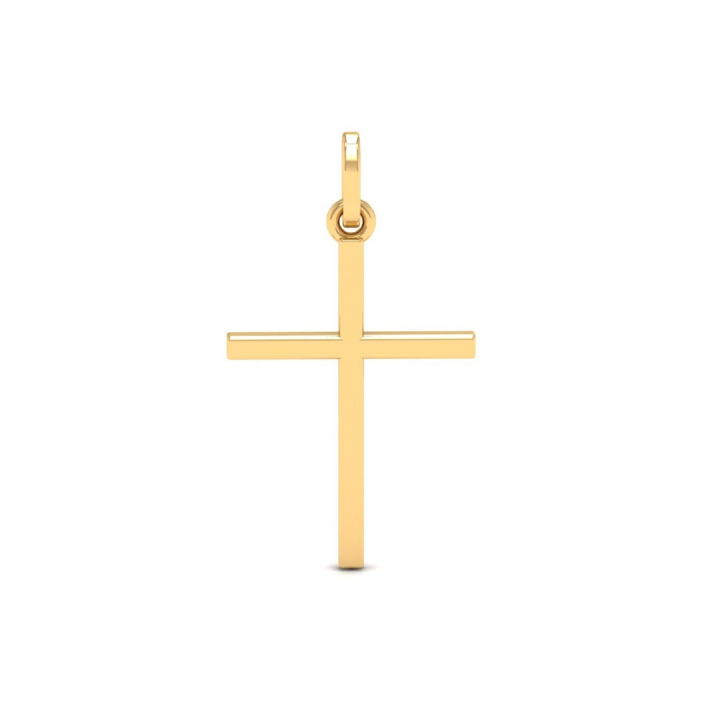 Yellow Gold Cross Pendant
