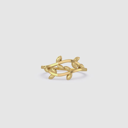Olive Leaf Ring