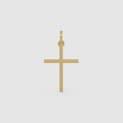 Yellow Gold Cross Pendant