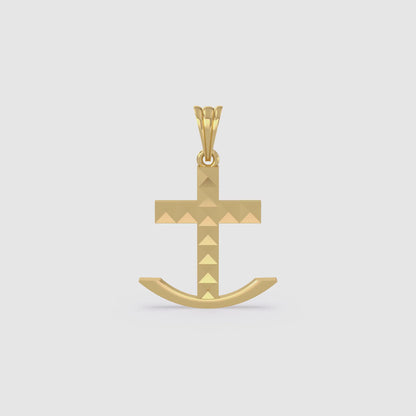 Gold Cross Pendant