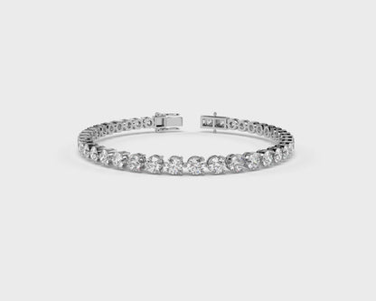 Lab Grown Diamond Tennis Bracelet