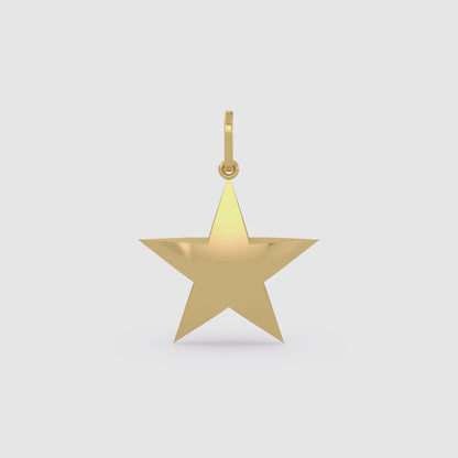 Gold Star Pendant