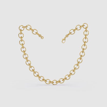 Round Gold Chain